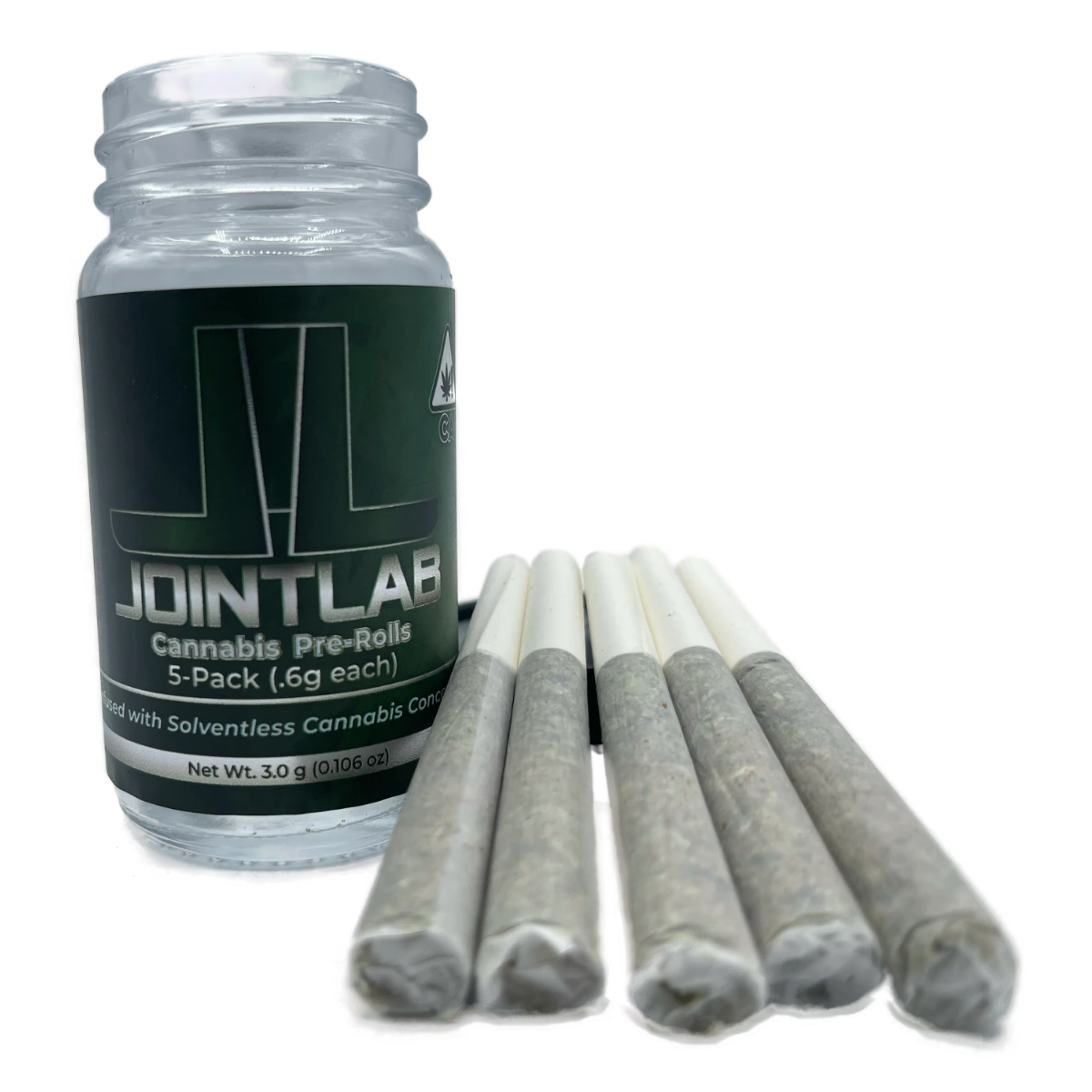JointLab brand 5-pack of cannabis joints